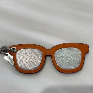 COACH LEATHER SUNGLASSES BAG CHARM #F54920